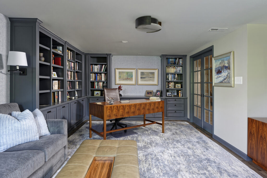 Stunning Kitchen & Basement Remodel in Mclean, VA | Offices & Libraries