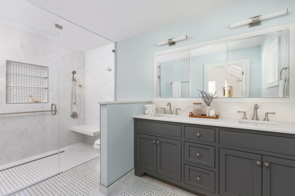 Gorgeous Interior & Exterior Design Build in McLean, VA | Primary Baths & Bathrooms