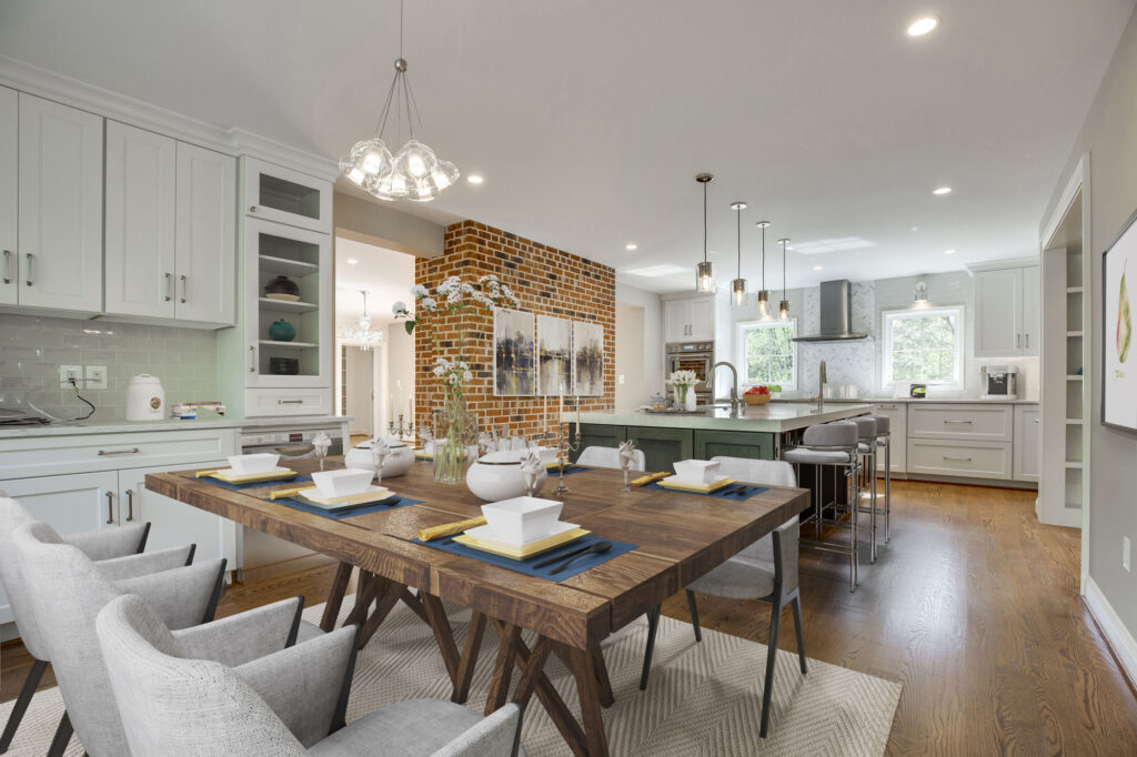 Whole-House Renovation & Addition in Clifton, VA | Kitchens, Breakfast & Dining Rooms