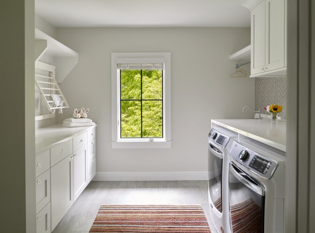 Spectacular Whole-House Renovation in Vienna | Laundry Rooms