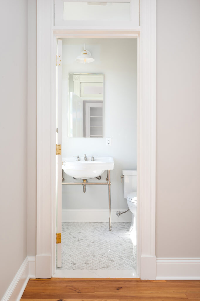 Historic Whole-House Renovation in Georgetown, DC | Primary Baths & Bathrooms