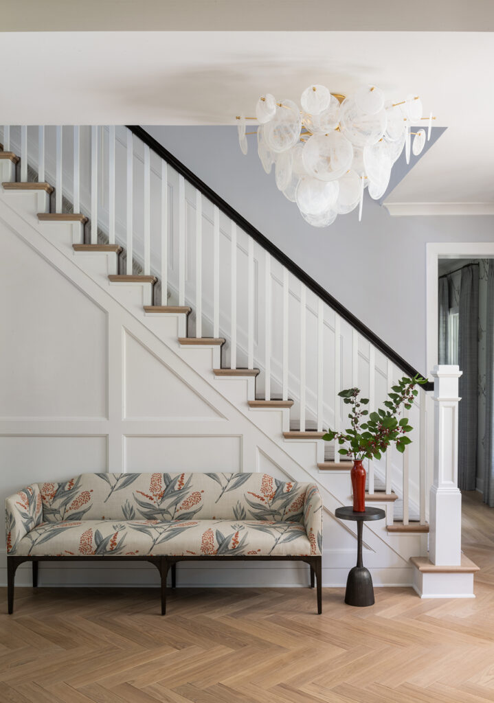 McLean Luxury Renovation with a Family Focus | Family Foyers, Entryways & Stairs